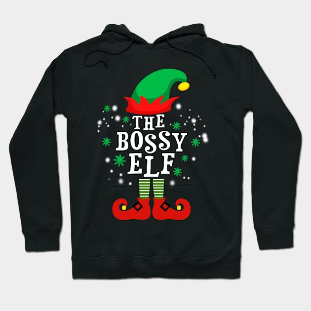 The Bossy Elf Funny Hoodie by DexterFreeman